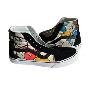 VANS Originals Disney Mickey & Friends Sk8-Hi Sneakers Men's 8.5 High Top Shoes